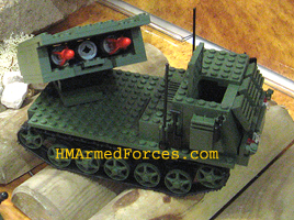 HM Armed Forces Army Royal Artillery Mega Set - MLRS Tracked Vehicle