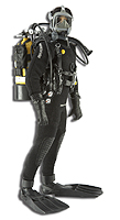 Royal Navy Diver Equipment Set
